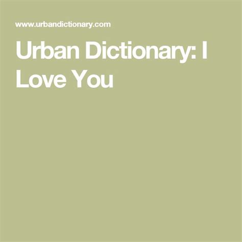 Urban Dictionary: love lots.